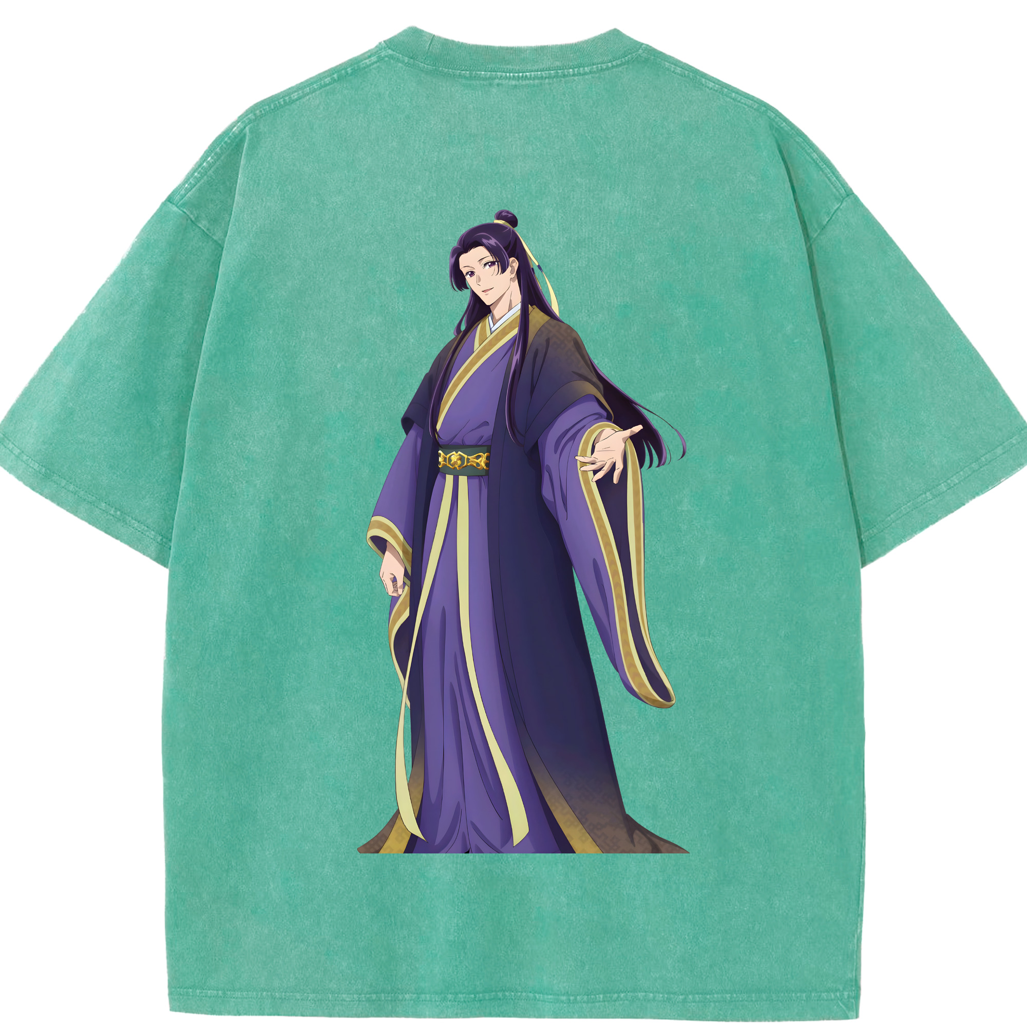 （画像用） 薬屋のひとりごと The Apothecary Diaries 綿100% ヴィンテージ風 半袖Tシャツ（背面プリント）
